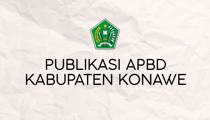PUBLIKASI APBD KABUPATEN KONAWE